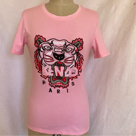 Kenzo S pink short sleeve tshirt - Picture 1 of 7